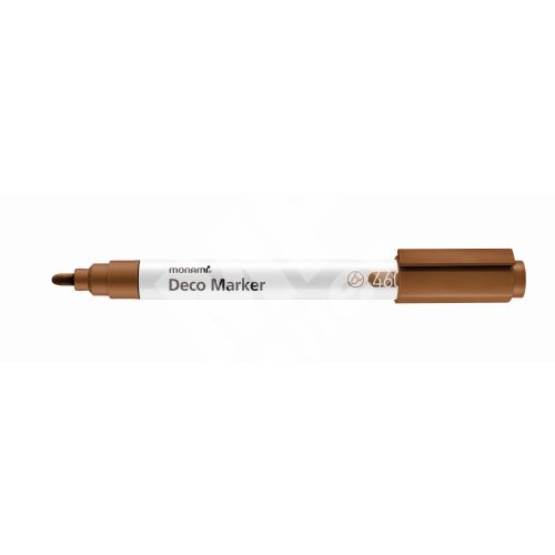Popisovač Monami Deco Marker 460, hrot 2 mm, metallic brown 1