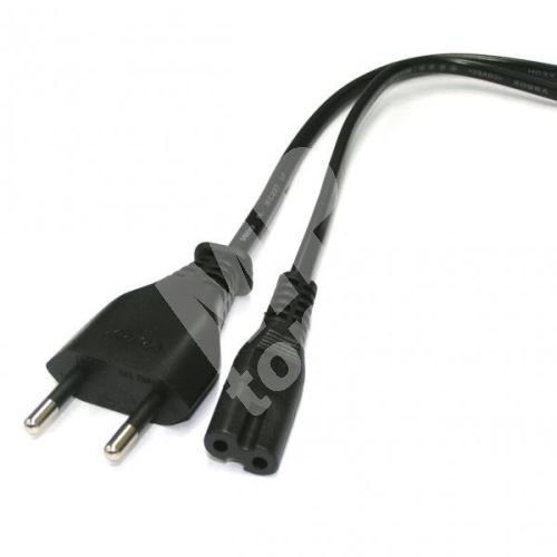 Kabel přístrojový kabel 230V, 2m, LOGO, 2 pinová koncovka 1