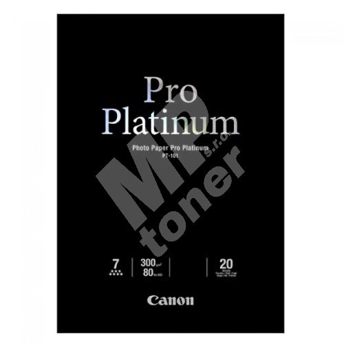 Fotopapír Canon PT-101 PRO Platinum, A2, mikroporézní povrch, 300g, lesklý 1