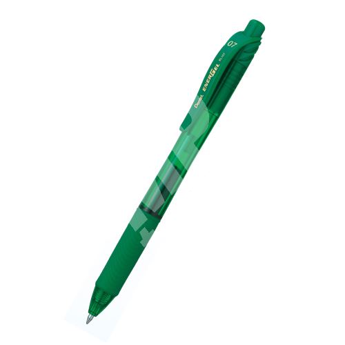 Pentel EnerGel BL107, kuličkové pero, zelené 1