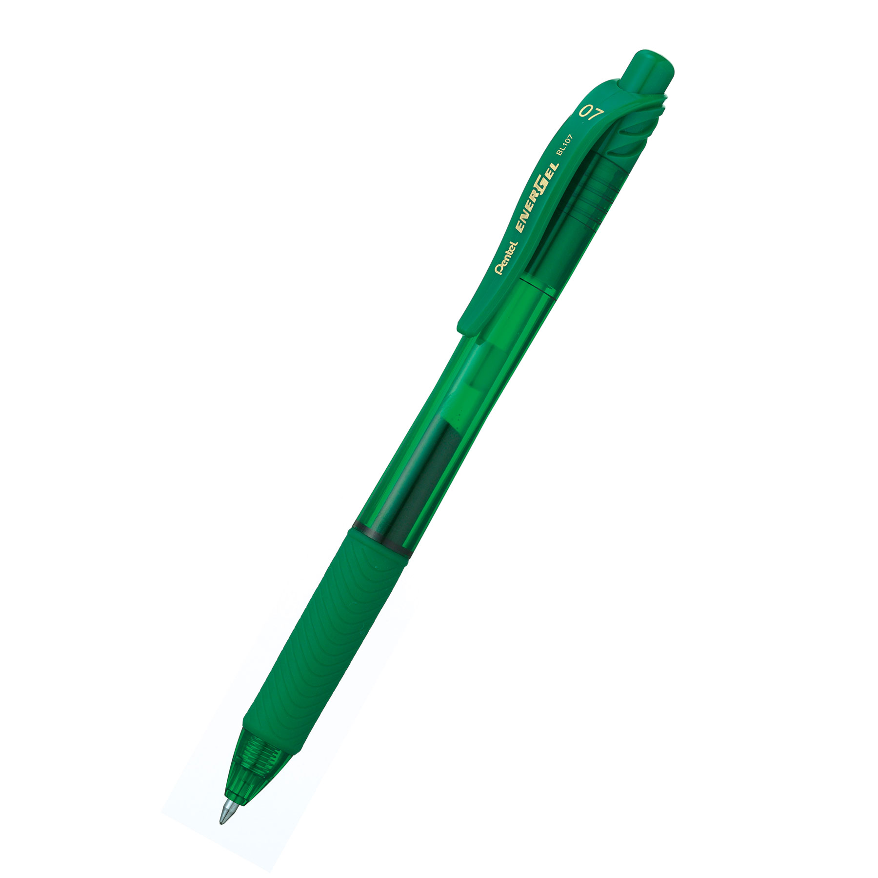 Kuličkové pero Pentel EnerGel BL107, 0,7mm, zelené