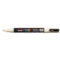 Uni Posca PC-3M akrylový popisovač, 0,9-1,3 mm, smetanový 3 (2)