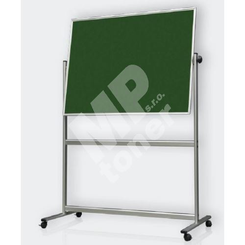 Revolverová tabule pro popis křídou,150x100cm 1