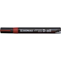 Lakový popisovač Donau D-oil, 2,8 mm, červený Lakový popisovač Donau D-oil, 2,8 mm, červený