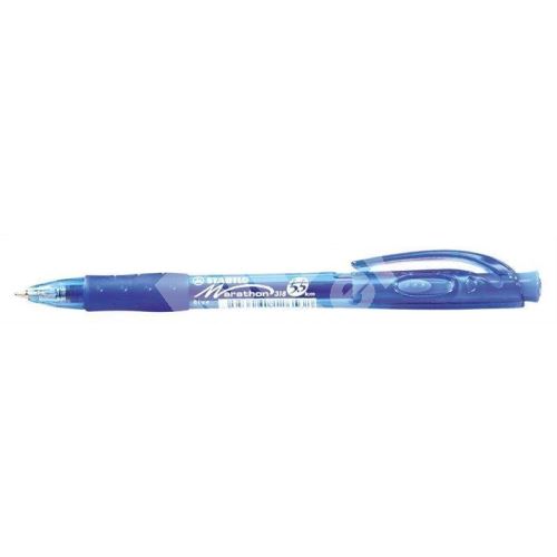 Kuličkové pero Stabilo Marathon, 0,4mm, stiskací mechanismus, modré 1