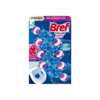 Bref WC blok Color Auto Aktiv Flower 4 x 50 g