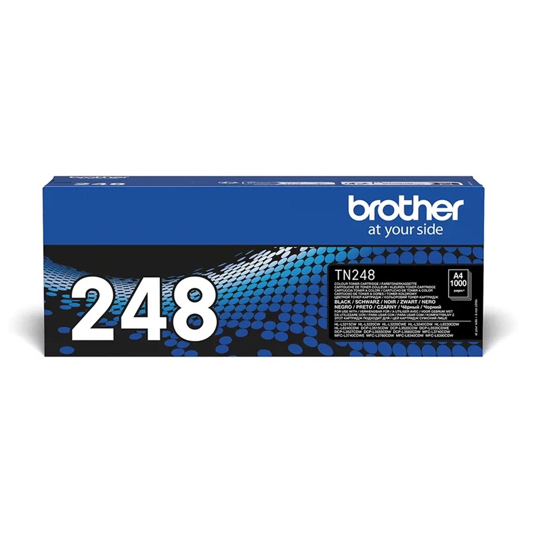 Toner Brother TN-248BK, DCP-L3520CDW, black, originál