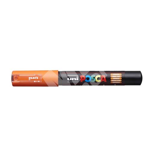 Uni Posca PC-1M akrylový popisovač, 0,7 mm, oranžový 1
