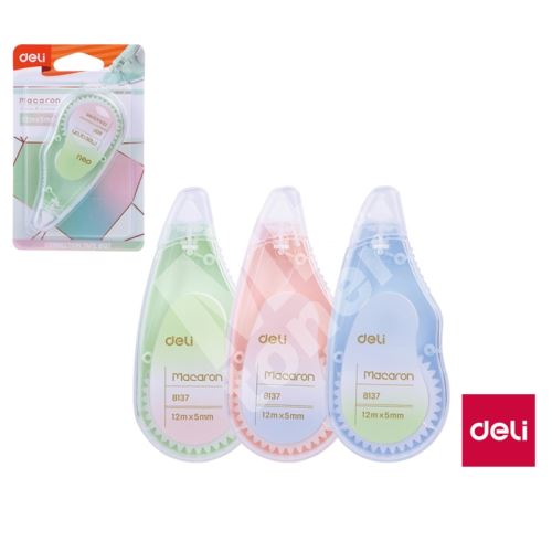 Korekční strojek 5mm x 12m Deli E8137 1