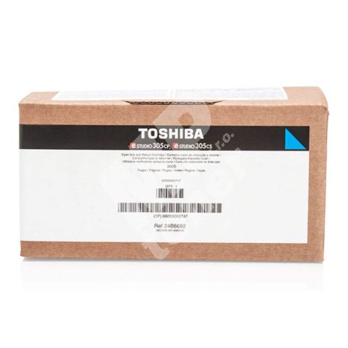 Toner Toshiba T-305PCR, cyan, 6B000000747, originál 1