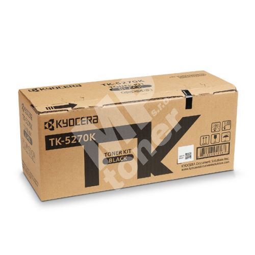 Toner Kyocera TK-5270K, 1T02TV0NL0, black, originál 1