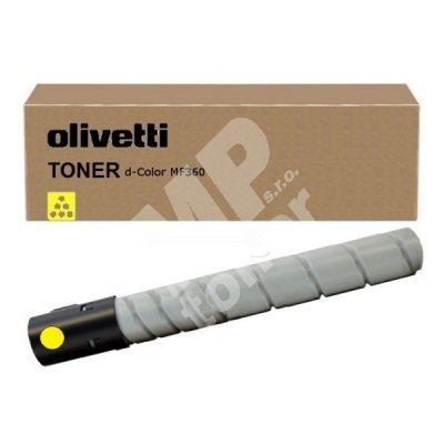 Toner Olivetti D-COLOR MF 360, yellow, B0842, originál 1