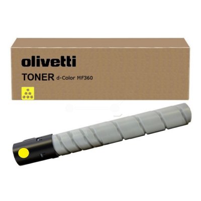 Toner Olivetti D-COLOR MF 360, yellow, B0842, originál