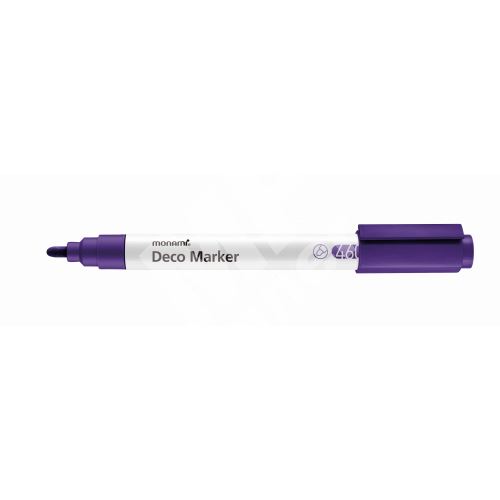 Popisovač Monami Deco Marker 460, hrot 2 mm, metallic violet 1
