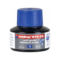 Inkoust pro fixy na bílé tabule Edding BTK25, modrý Inkoust pro fixy na bílé tabule Edding BTK25, modrý