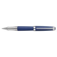 Roller Caran d'Ache "Léman" černá náplň F, matné modré tělo Roller Caran d'Ache "Léman" černá náplň F, matné modré tělo