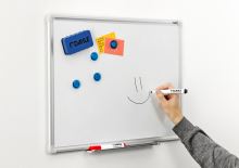 Magnetická bílá tabule Dahle Basic Board 120 x 180 cm 2 (1)
