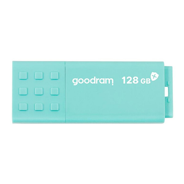 128GB Goodram UME3, USB flash disk 3.0, azurová