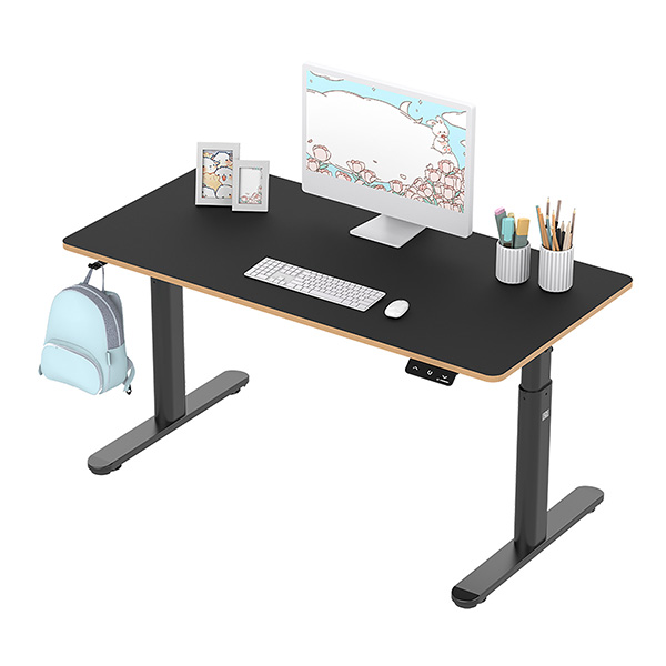 Dětský pracovní stůl Ultradesk Pulsar, el. nastavitelná výška 55-81cm, 120x60cm, černý