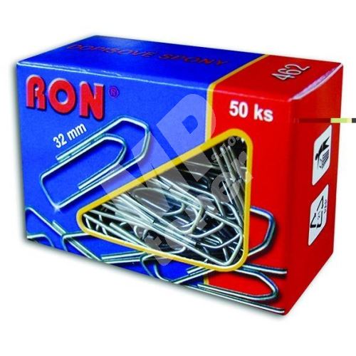 Spona dopisní Ron šípová, 32 mm 1ba/50ks, 462 1