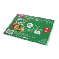 Mikrotenové sáčky TOP Extra pevné 25x35cm, HDPE, 50ks Mikrotenové sáčky TOP Extra pevné 25x35cm, HDPE, 50ks