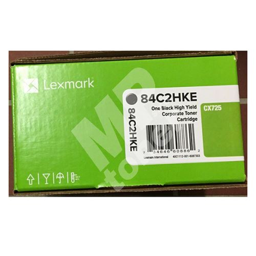 Toner Lexmark 84C2HKE, black, originál 1