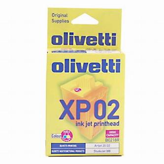 Inkoustová cartridge Olivetti B0218 color, 20, 22, Studio Jet 300, hlava originá