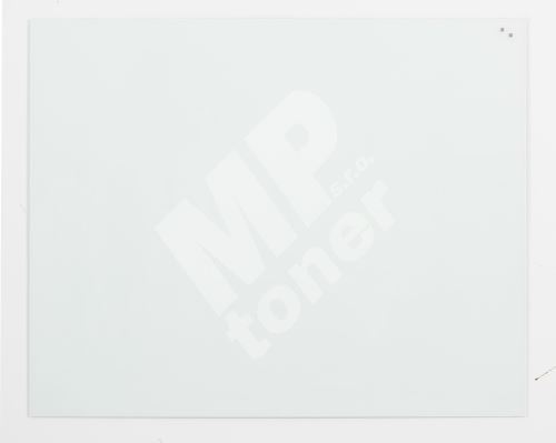 Skleněná magnetická tabule Naga 120 x 150 cm, bílá 1