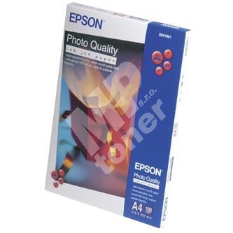 Epson Photo Quality InkJet Paper, foto papír, bílý, A4, 210x297mm, 104 g/m2, 720dpi, 1