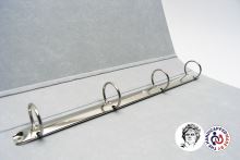 Pořadač 4-kroužkový A4 4cm Imperator PP černý 2 (1)