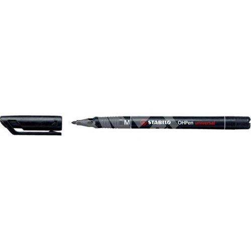 Permanentní popisovač Stabilo OHPen M, 1mm, černý 1