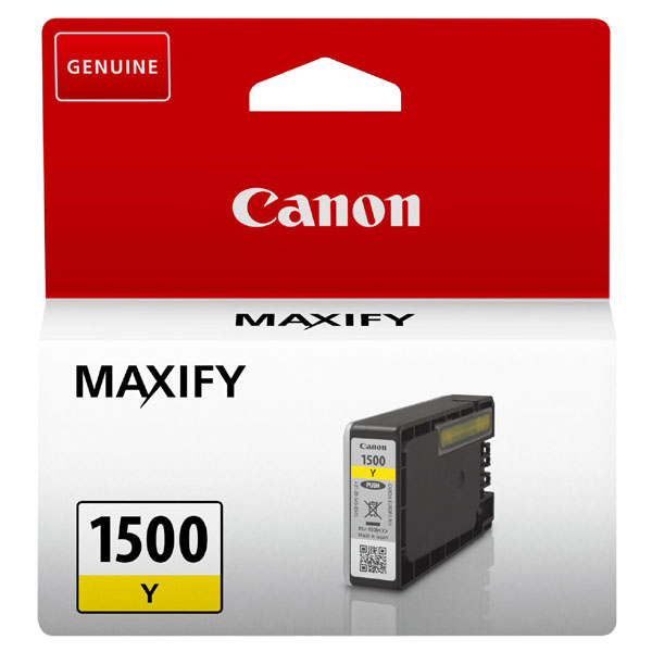 Inkoustová cartridge Canon PGI-1500Y, Maxify MB2050, yellow, 9231B001, originál
