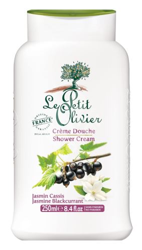 Le Petit Olivier Sprchový krém - Jasmín a černý rybíz, 250ml 1