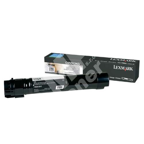 Toner Lexmark C950X2KG, originál 1