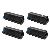 Kompatibilní toner OKI C510,C511, C531, MC562, black, 44973508, MP print
