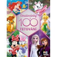 100 tetování s omalovánkami, Disney holky 100 tetování s omalovánkami, Disney holky