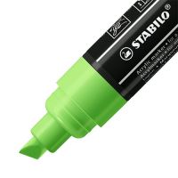 STABILO FREE Acrylic akrylový popisovač T800C Klínový hrot 4-10 mm - zelený 2 (1)