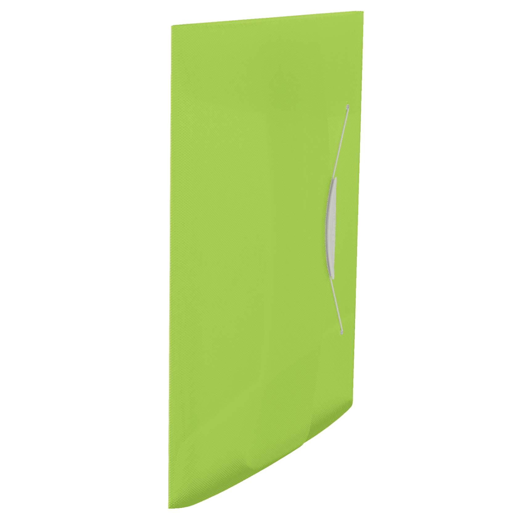 Desky na spisy Esselte Vivida A4, s gumičkou, 15 mm, zelená