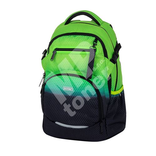 Školní batoh Oxy Ombre Black-green 1