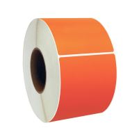 Samolepicí etikety 32x20 mm, 2000ks, oranžové termo, role Samolepicí etikety 32x20 mm, 2000ks, oranžové termo, role