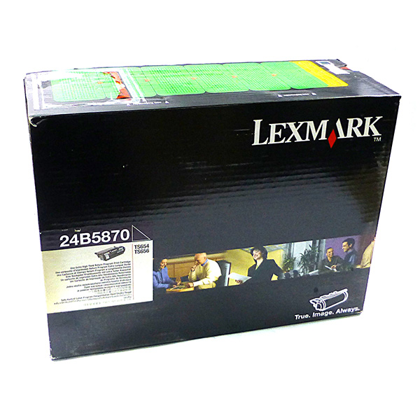 Toner Lexmark 24B5870, TS654dn, black, originál