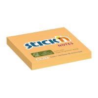 Samolepicí bloček Stick'n FSC 76x76 mm, pastelově oranžový