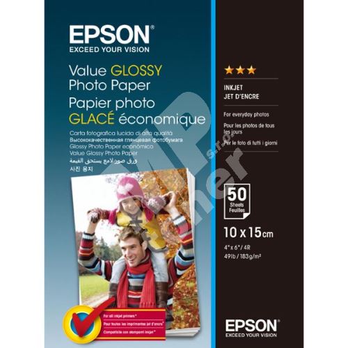 Epson C13S400038, foto papír, 10x15cm, lesklý, 183 g/m2 1