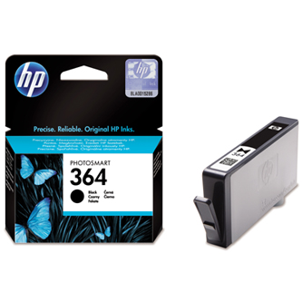 Inkoustová cartridge HP CB316EE Photosmart B8550, C5380, černá, No. 364, originál
