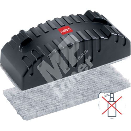Magnetická stěrka Nobo na popisovací tabule, černá 1