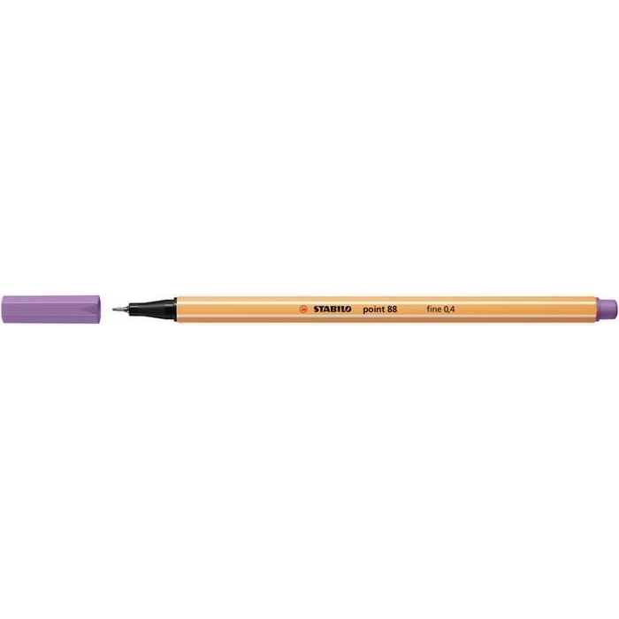 Liner STABILO Point 88, 0,4mm, 88/62, šedavě fialová