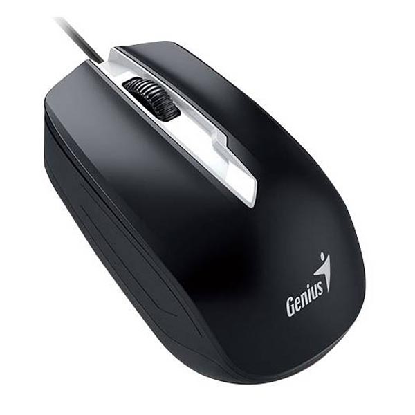Myš Genius DX-180, optická, 3tl., 1 kolečko, USB, černá