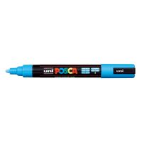 Uni Posca PC-5M akrylový popisovač, 2,5 mm, světle modrý 2 (1)