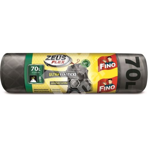 Fino Zeus Flex odpadkové pytle zatahovací 70 litrů, 55 x 85 cm, 8 kusů 1