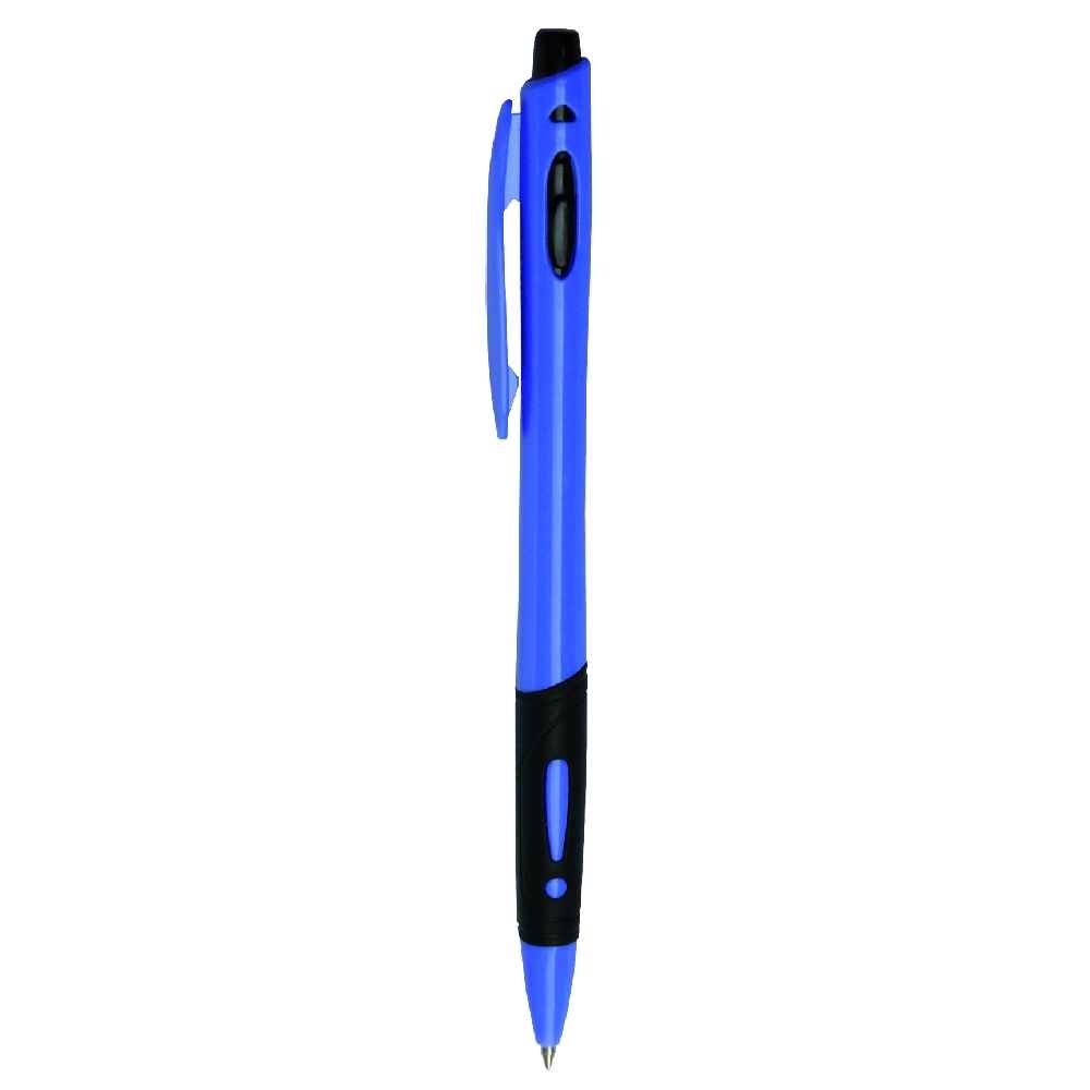 Kuličkové pero Spoko Fresh, modrá náplň, modré